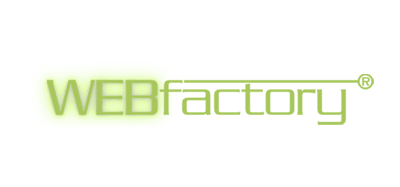 Logo von Webfactory, Softwareanbieter für SPS-Steuerungen von Fertigungsprozessen