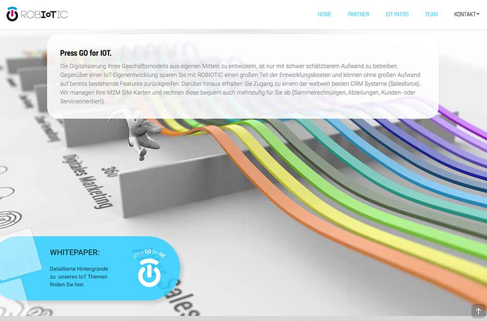 Robiotic 3D Grafiken mit hoher Wiedererkennung